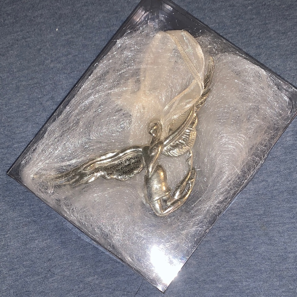 Angel Ornament with Ribbon